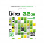 Карта памяти Mirex 32Gb microSDHC Class10 